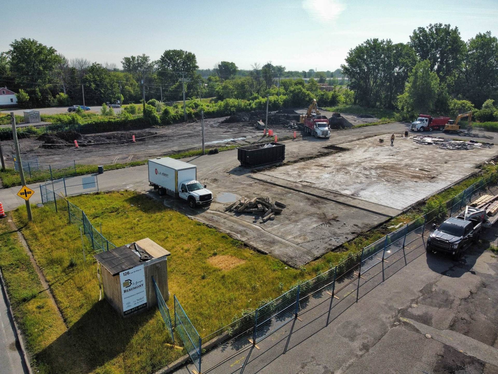 Saint-Constant : des bâtiments démolis font place à une centaine de logements