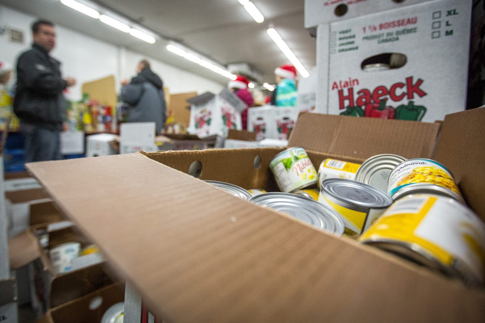 Les banques alimentaires sur le point de manquer de certaines denrées