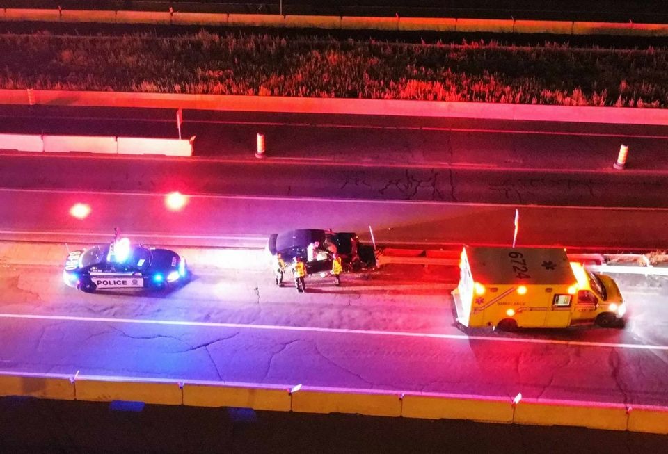 Accident sur l’A15 à Candiac