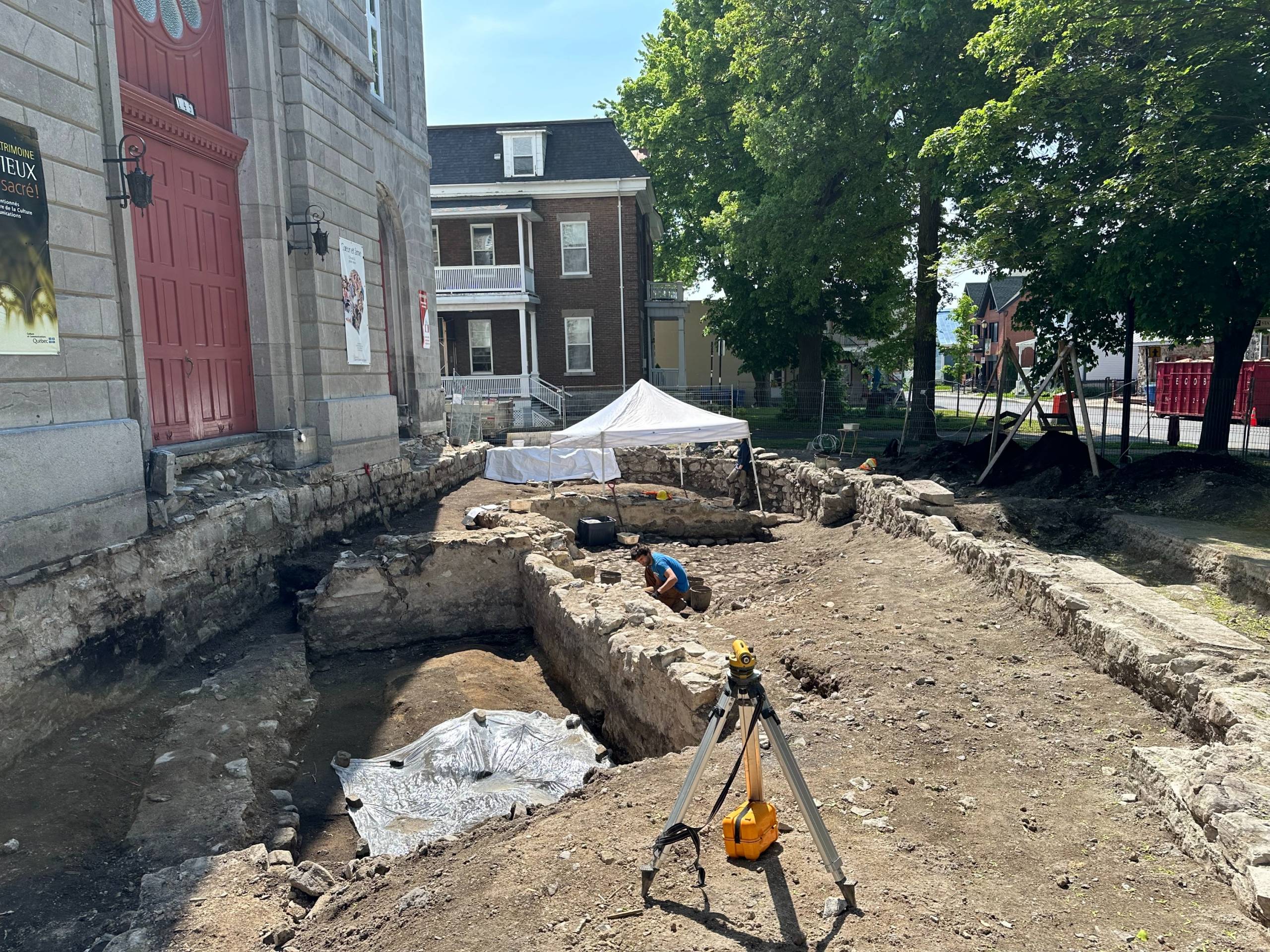 Fouilles archéologiques à La Prairie : reprise des travaux jusqu’au 31 mai