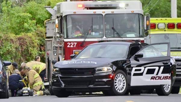 Collision entre une conductrice et une cycliste à La Prairie