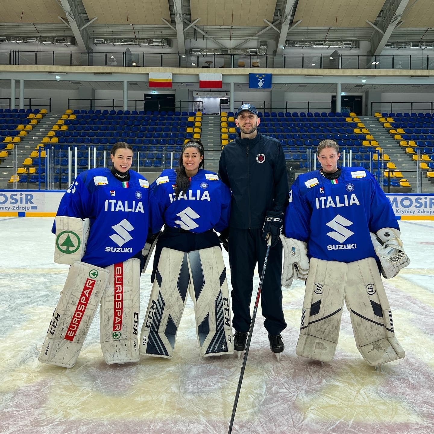 Équipe italienne nationale féminine de hockey : une touche locale en renfort