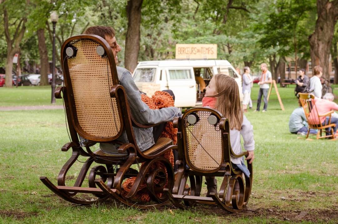 Une installation culturelle invite à se bercer à Candiac