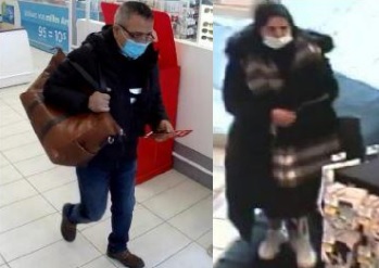 Deux suspects de vol à l’étalage dans des pharmacies recherchés