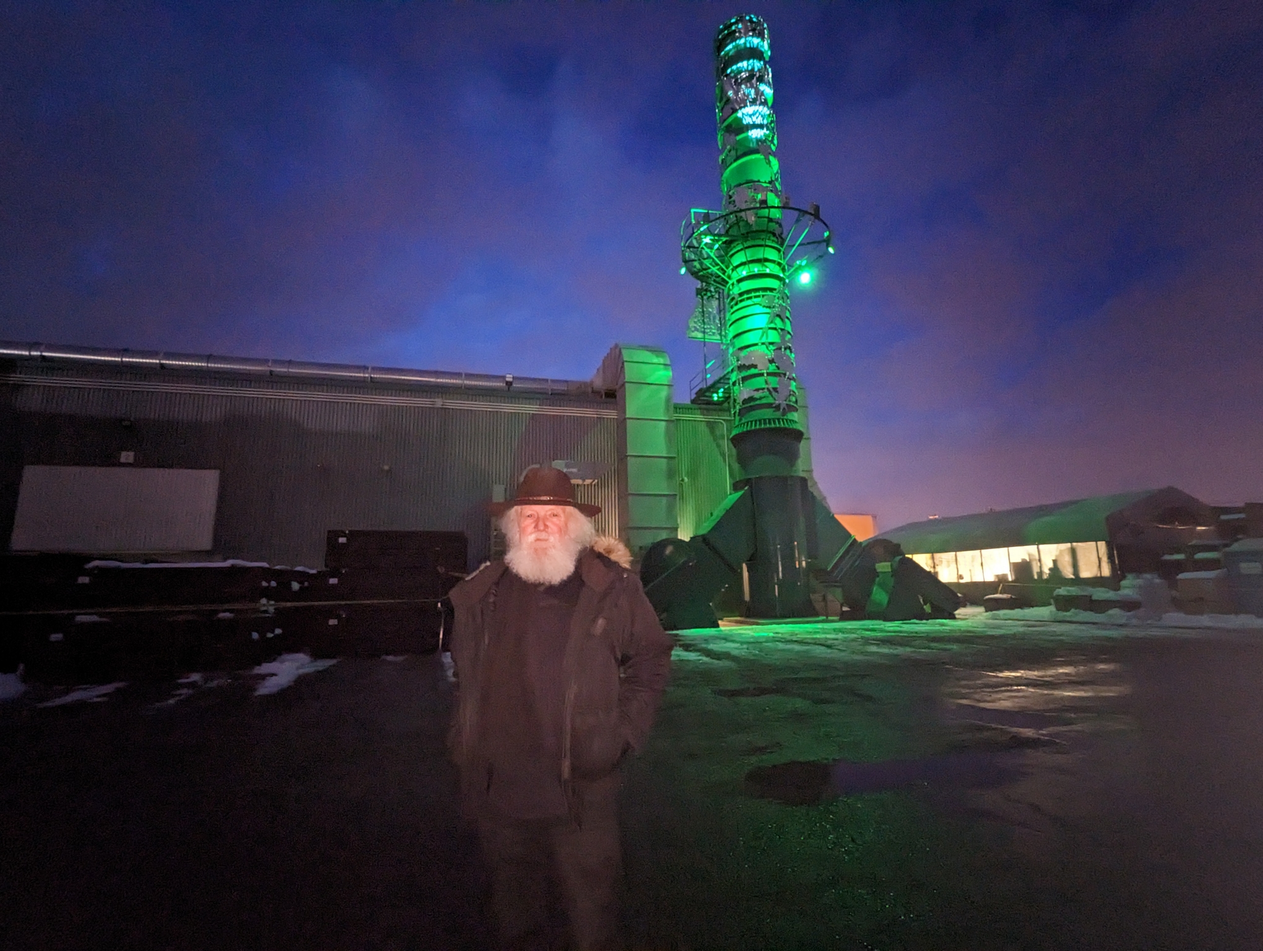 VIDÉOS – Une œuvre  industrielle de 85 pieds inaugurée à Candiac