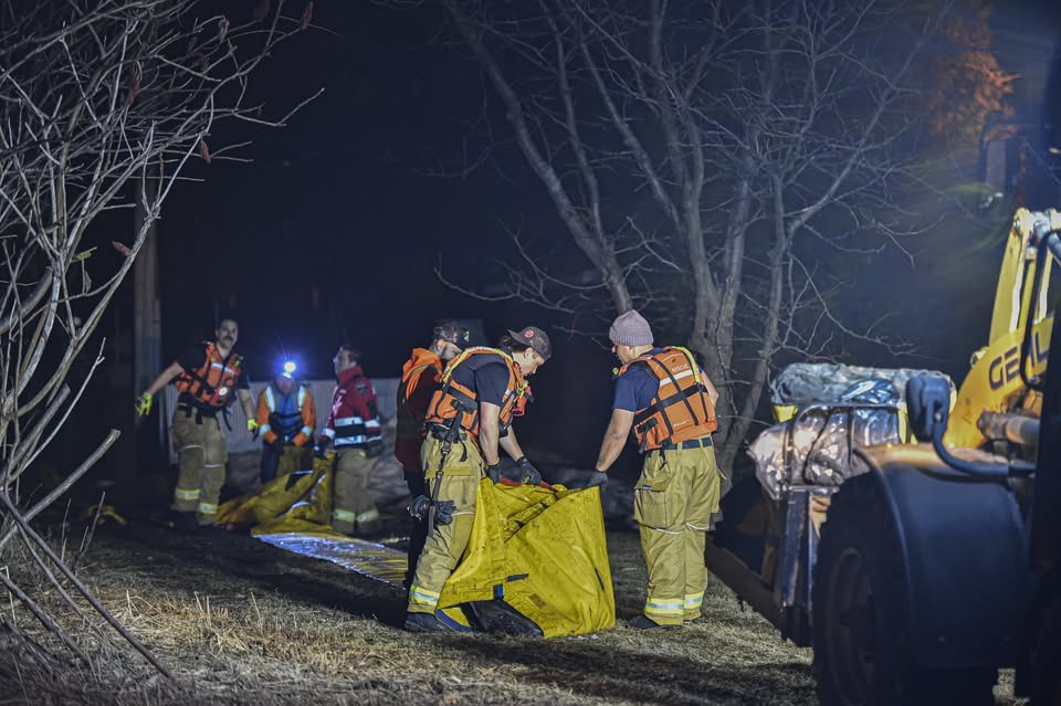 Inondation : la rivière Saint-Régis sous surveillance