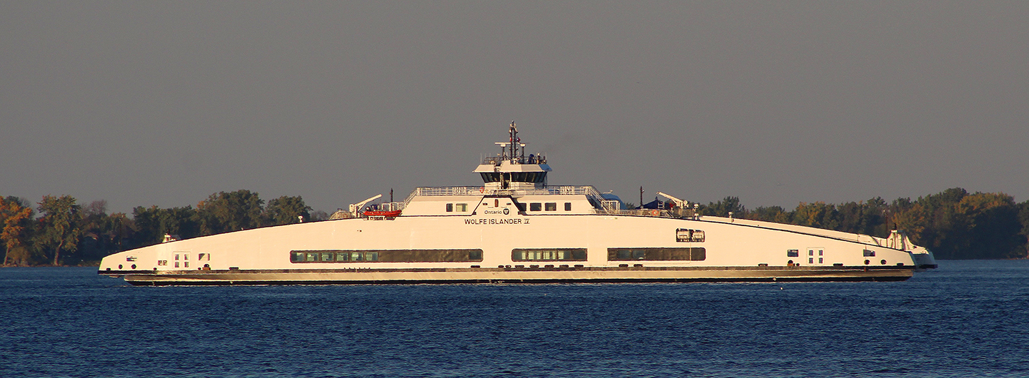 Un traversier entièrement électrique dans la voie maritime