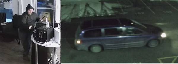 Suspect recherché pour un vol