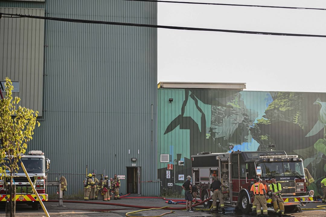 Incendie à l&rsquo;usine Cascades : intervention complexe pour les pompiers