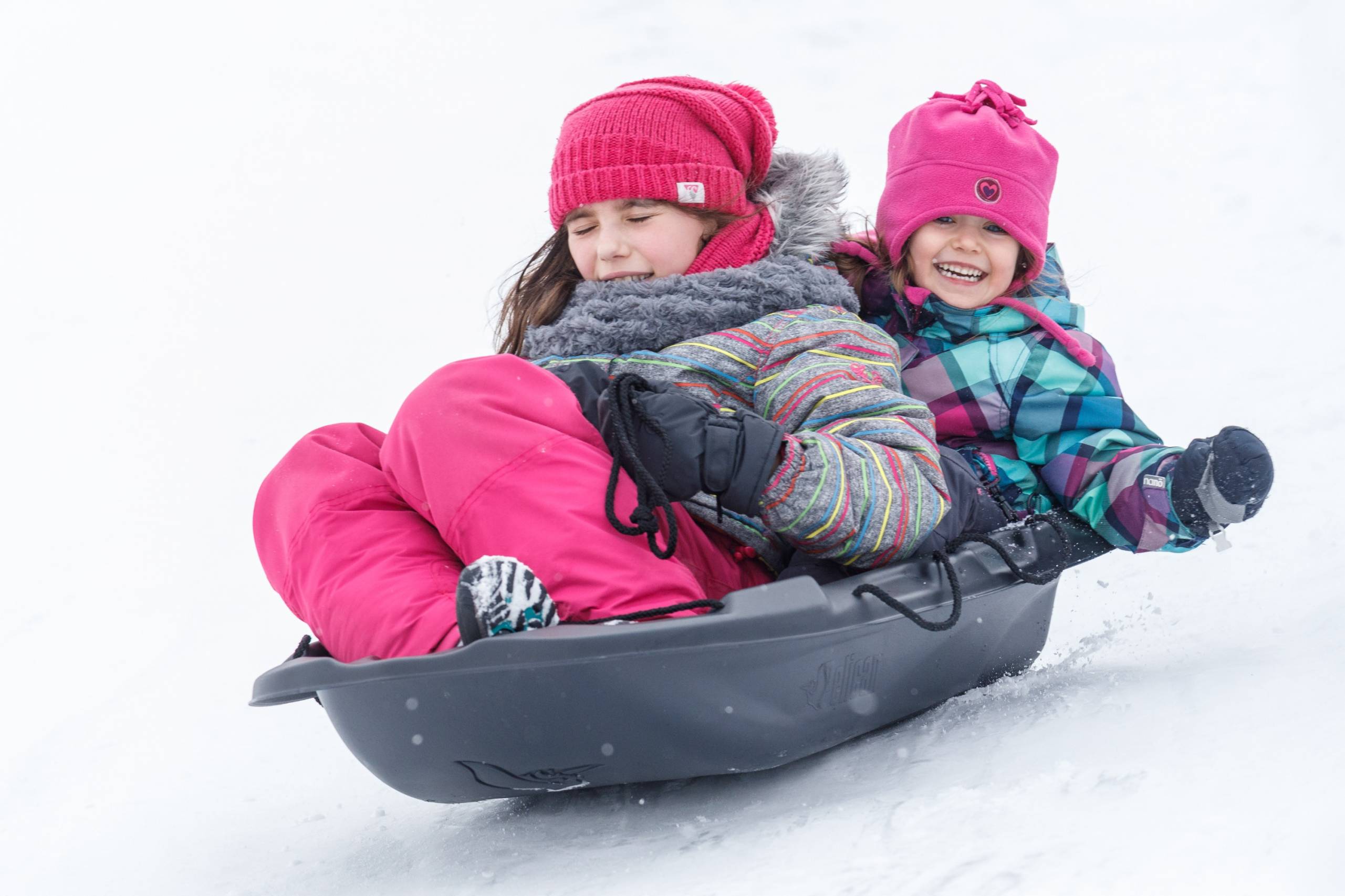 Glissade, musique et bouffe de rue à Delson