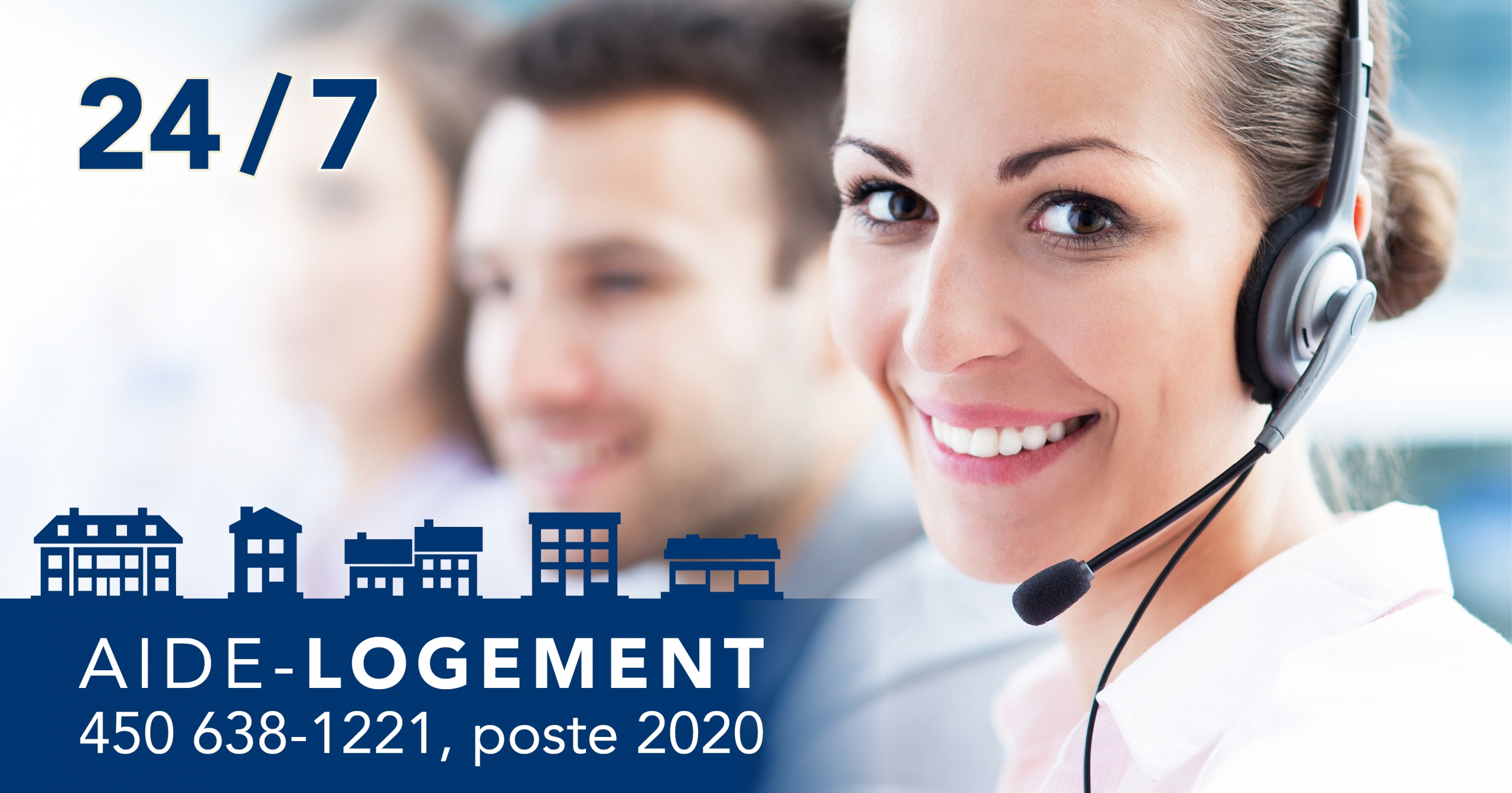 Une ligne Aide-logement disponible en tout temps