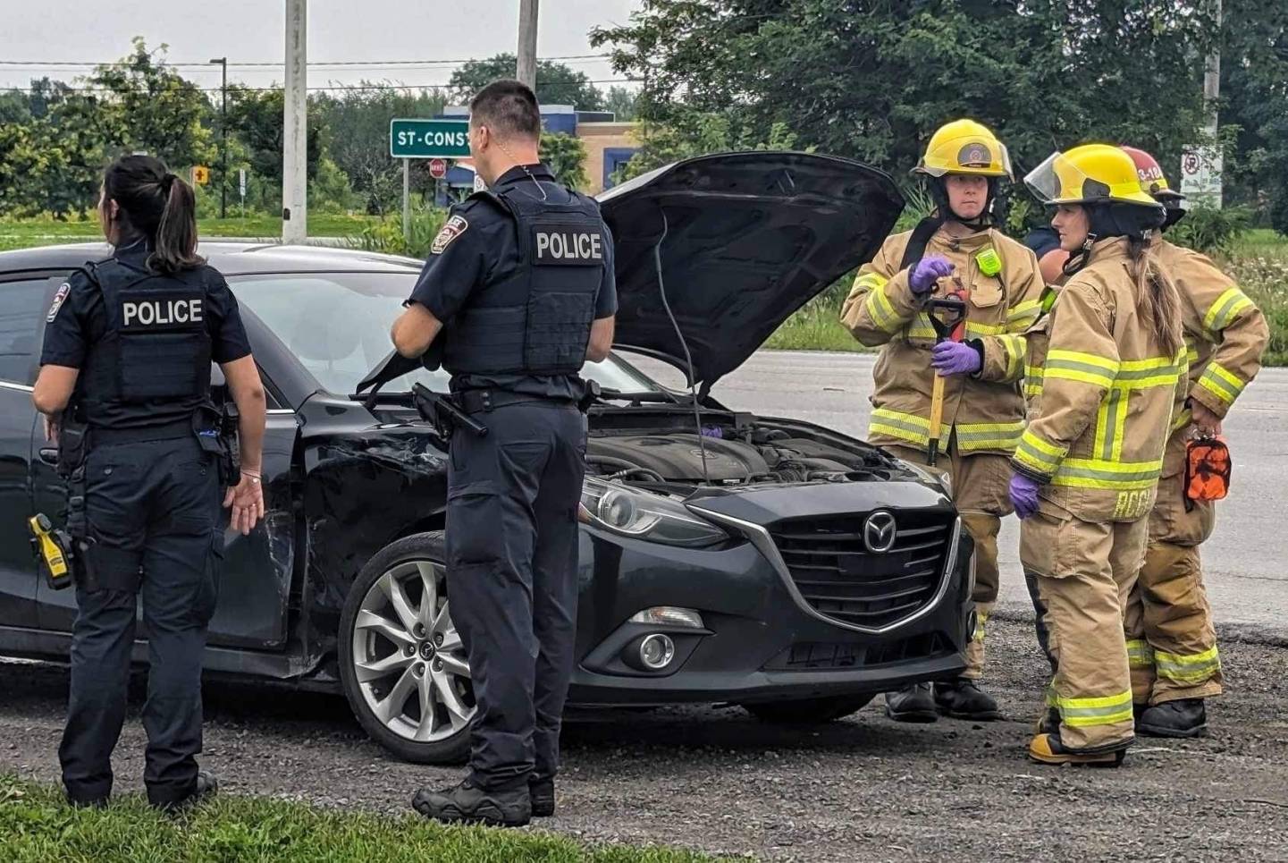 Nouvelle collision sur la route 132