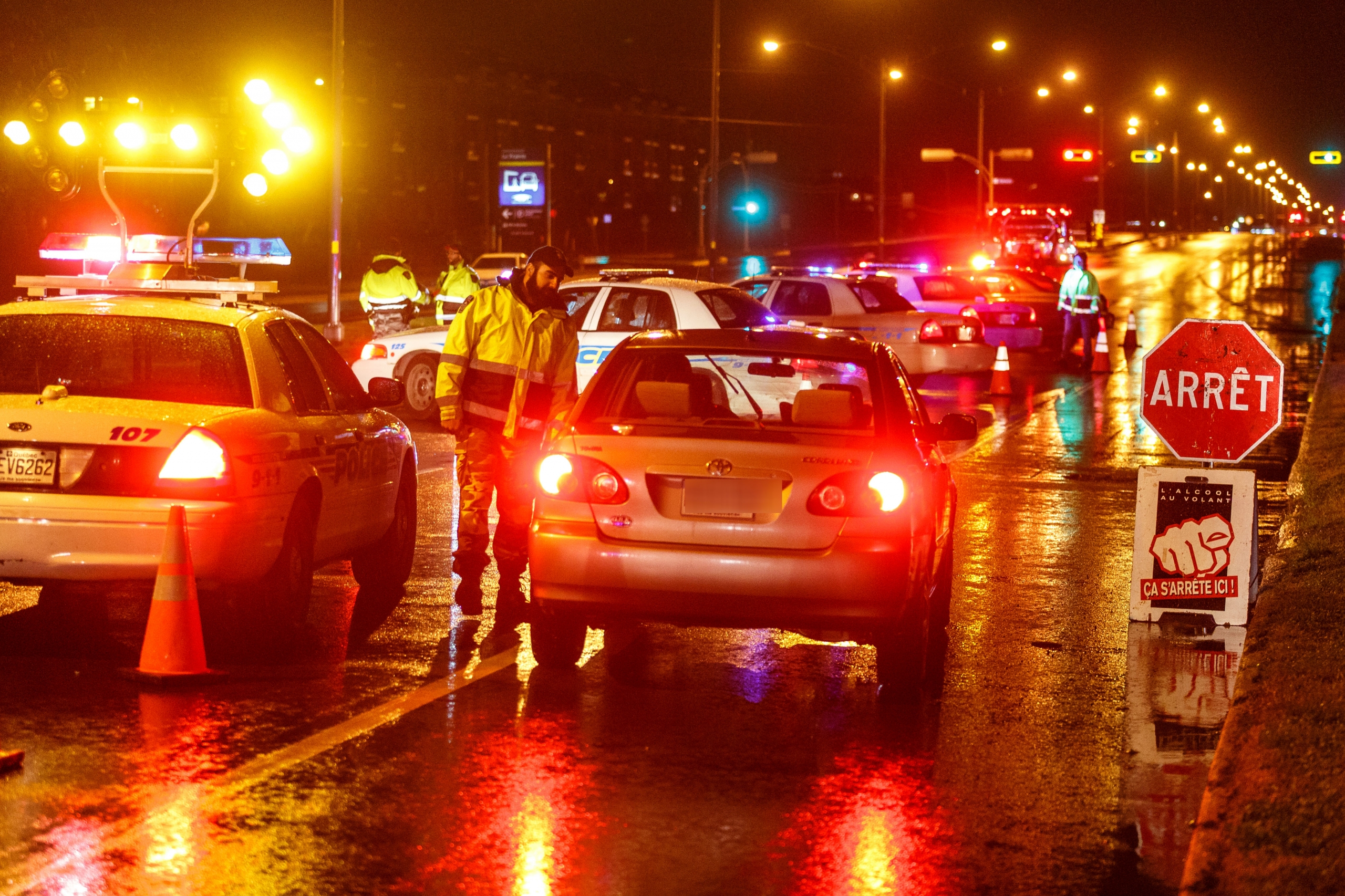 La police rappelle que «lorsqu’on boit, on ne conduit pas»