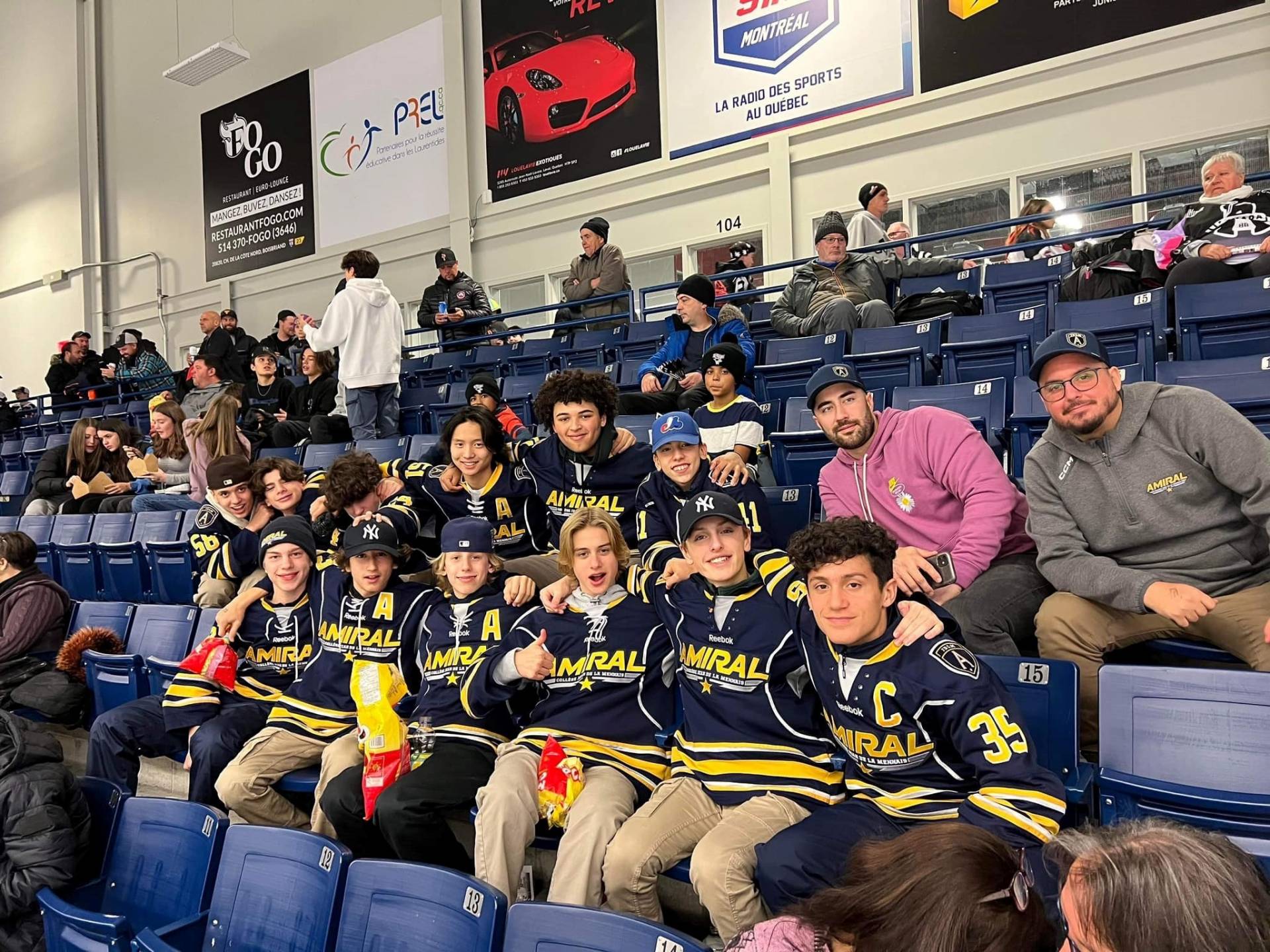 Le hockey scolaire local se démarque cette saison