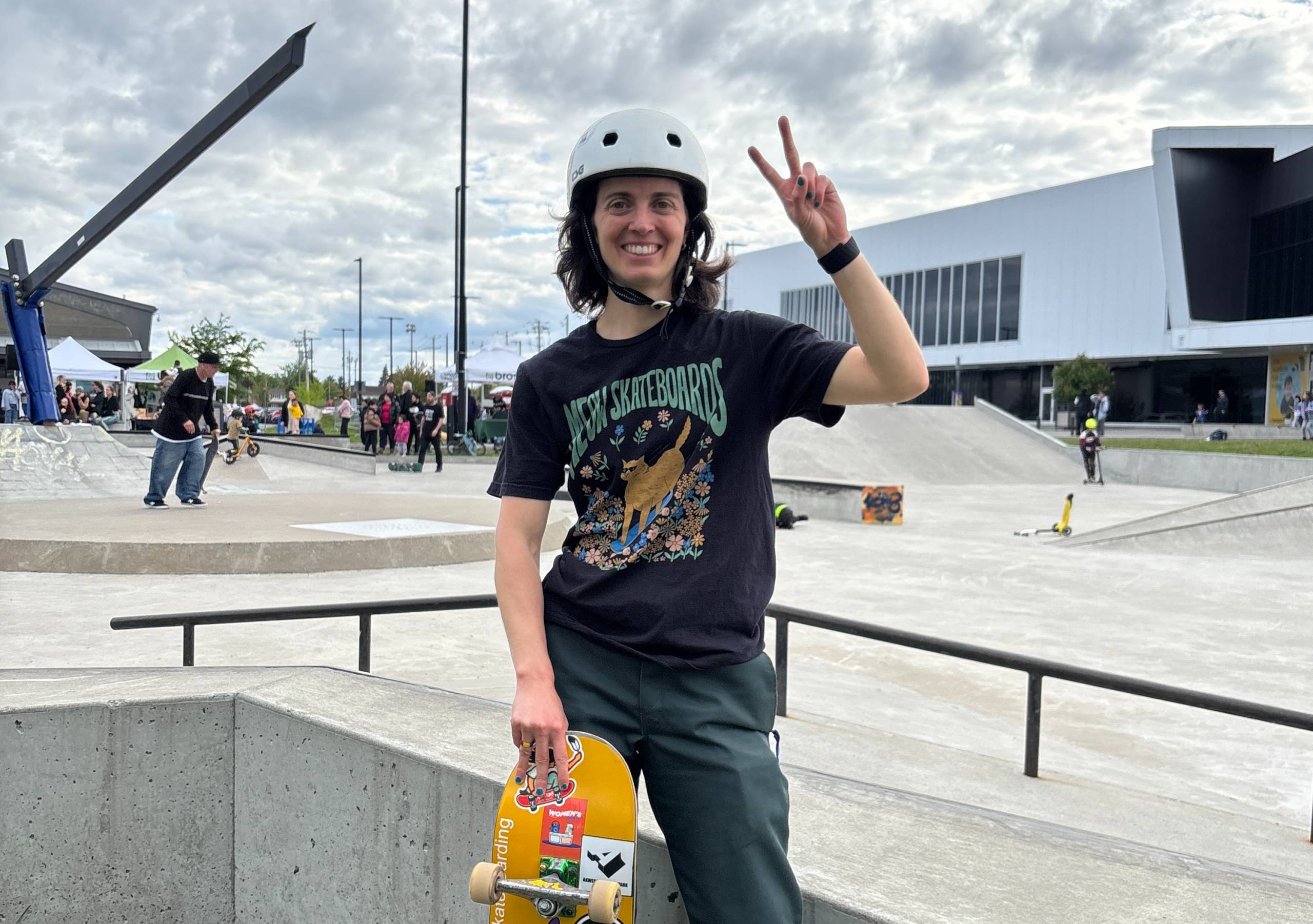 Cinq questions à Annie Guglia, planchiste olympienne