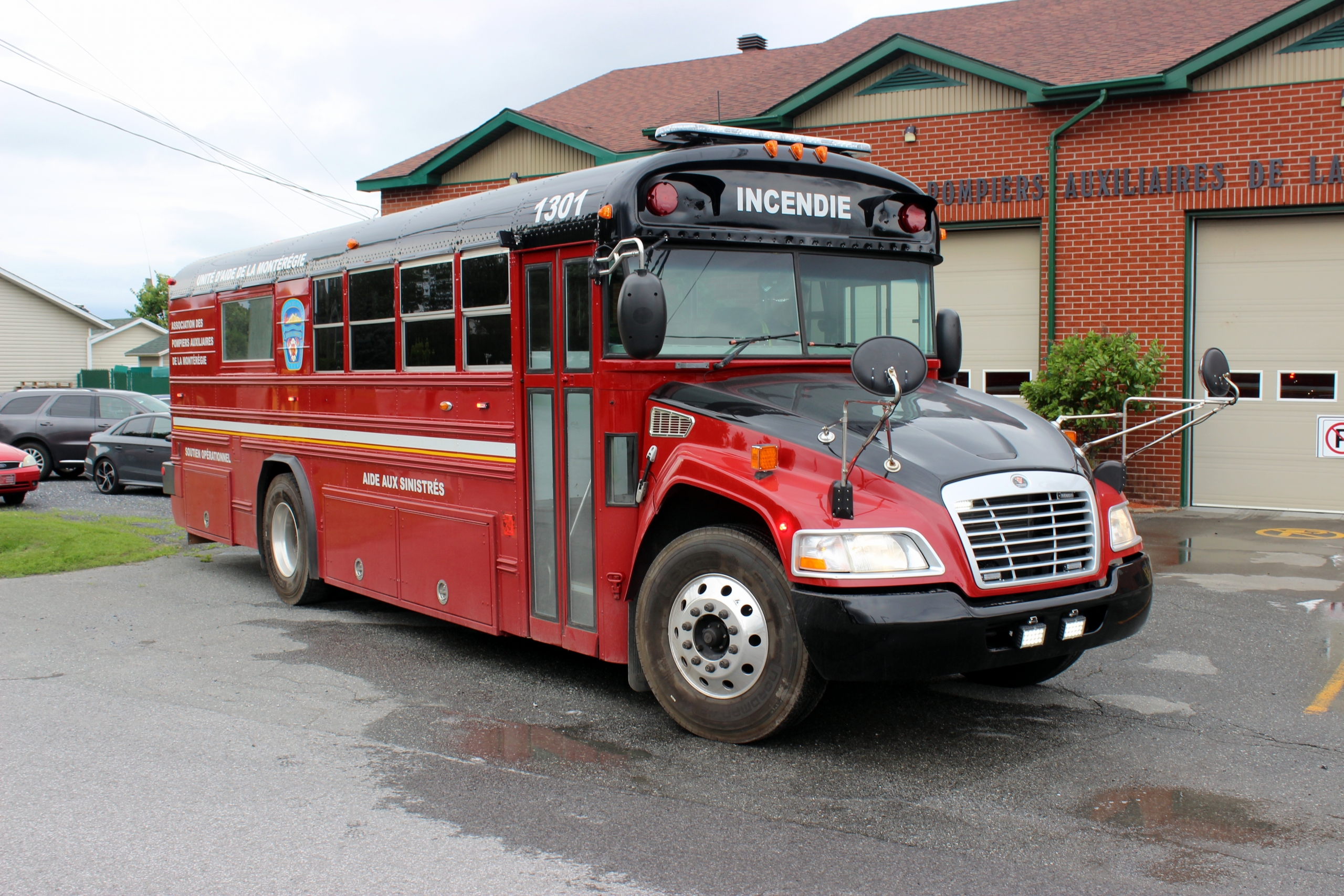 Véhicule pour sinistrés et formation de désincarcération à Saint-Philippe et Saint-Mathieu