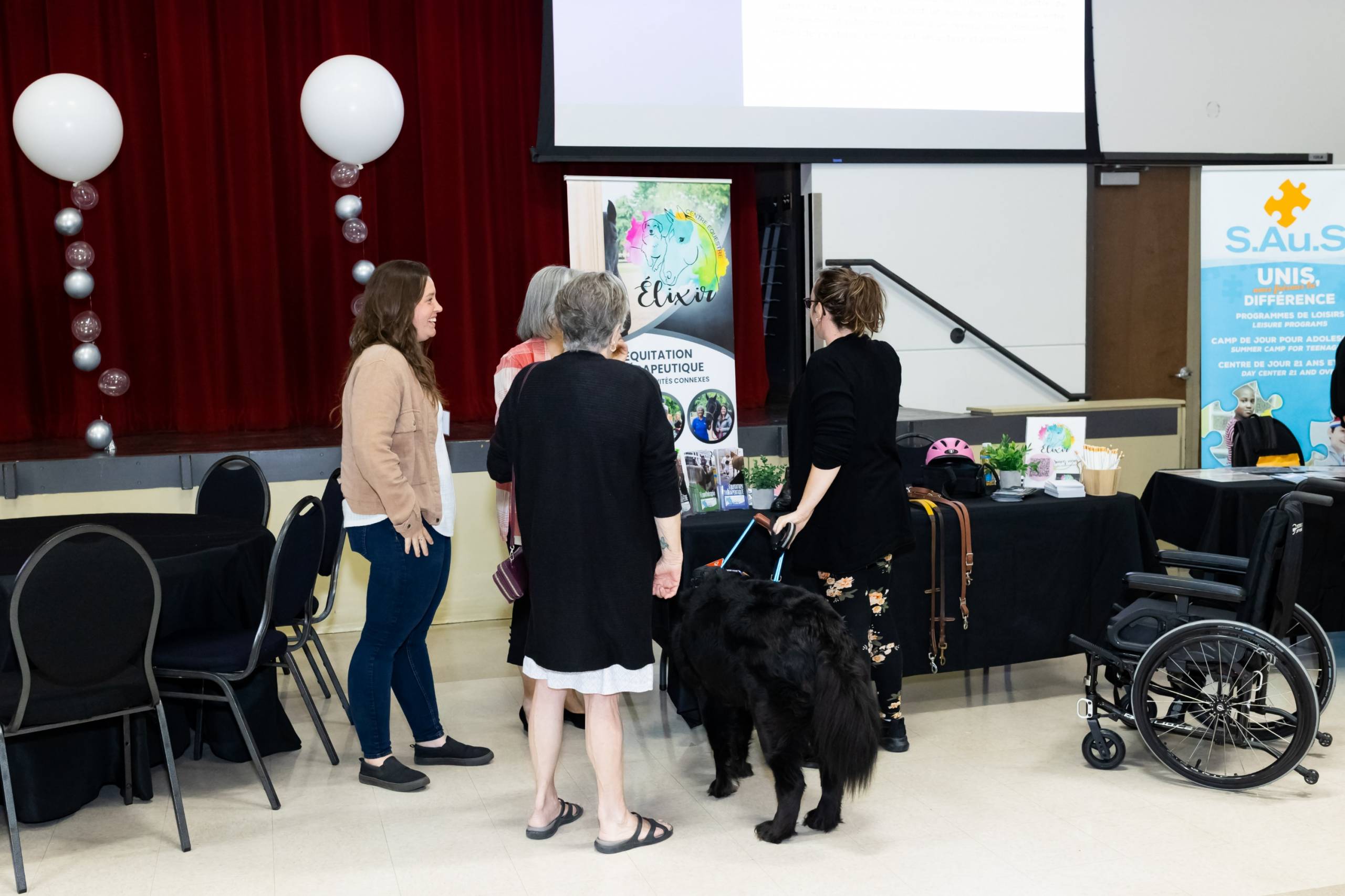 Un salon destiné aux personnes handicapées