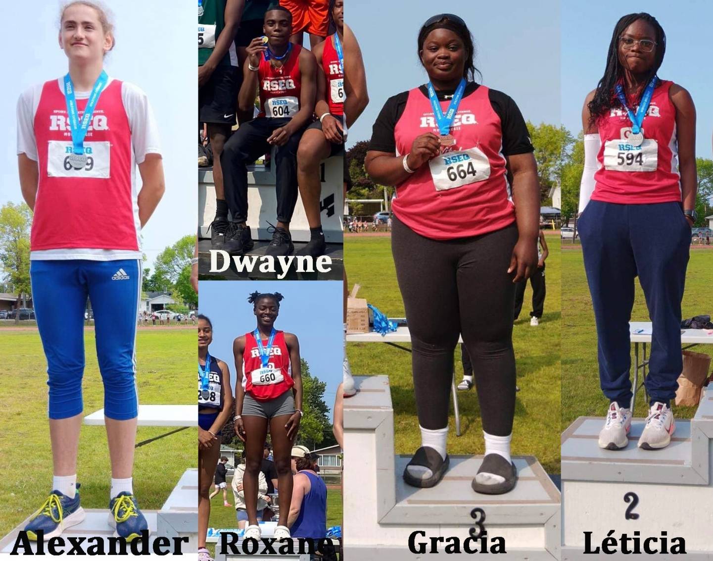 Des élèves de Gérard-Filion s’illustrent au championnat provincial d’athlétisme extérieur
