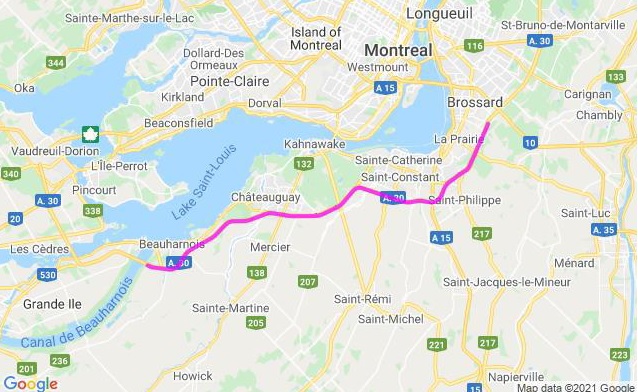 Fermetures et entraves sur l&rsquo;A30 à différents endroits cette semaine