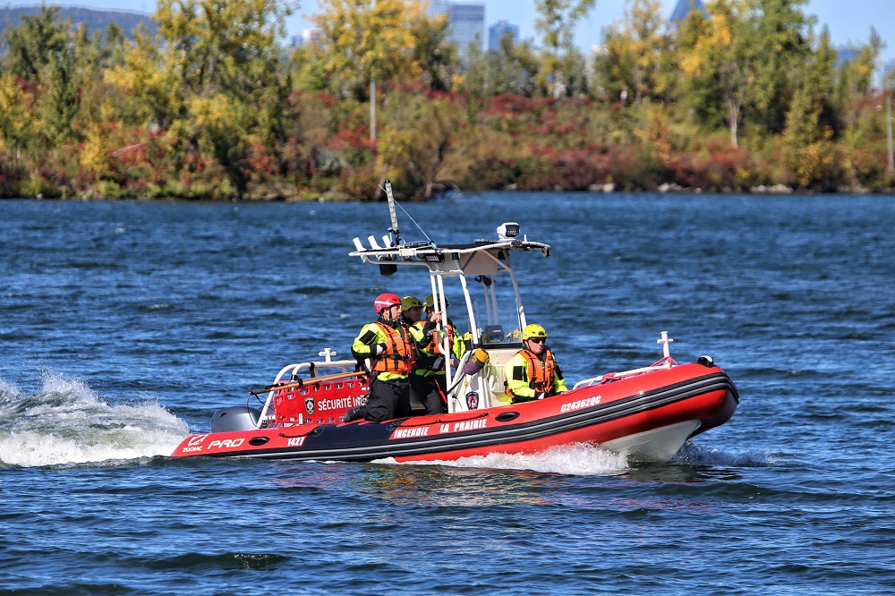 VIDÉO – Important déploiement de sauvetage sur le bassin de la Prairie