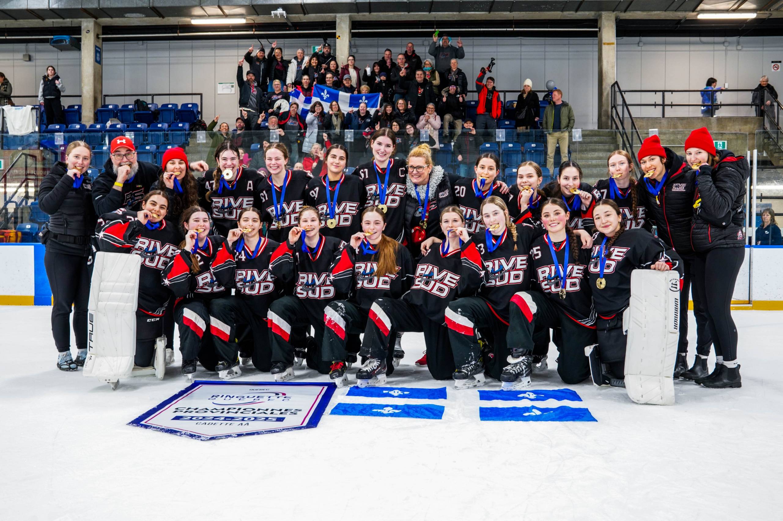 La Rive-Sud représentera le Québec aux Championnats canadiens de ringuette