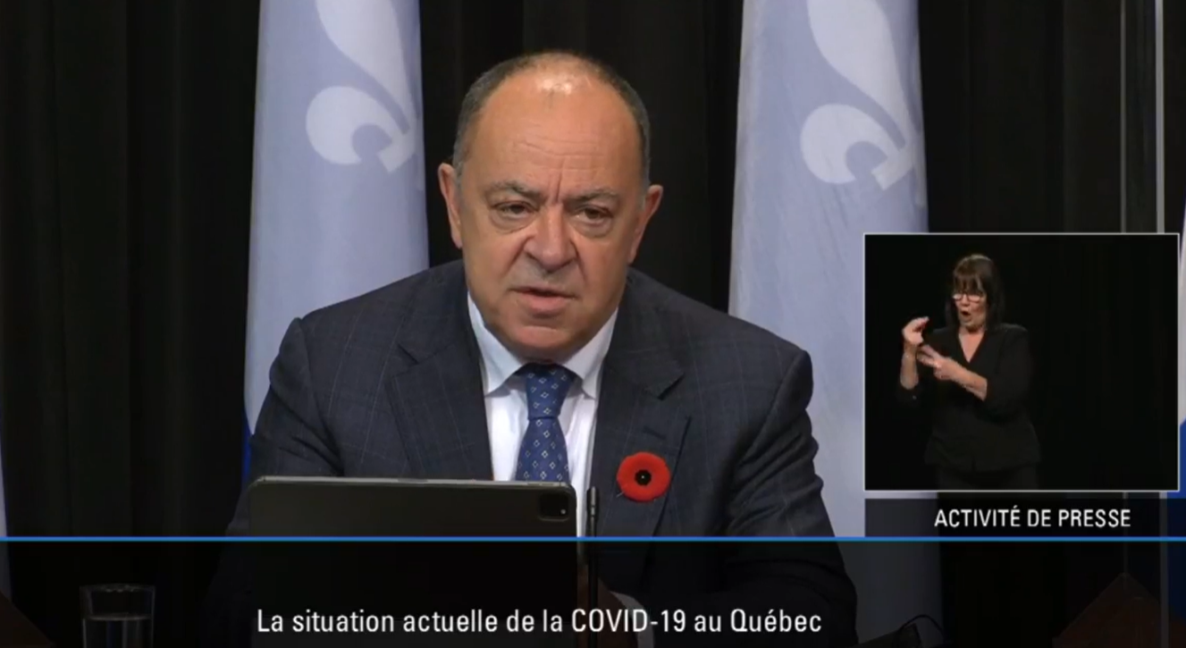 Le ministre Dubé annonce plusieurs allégements aux mesures sanitaires