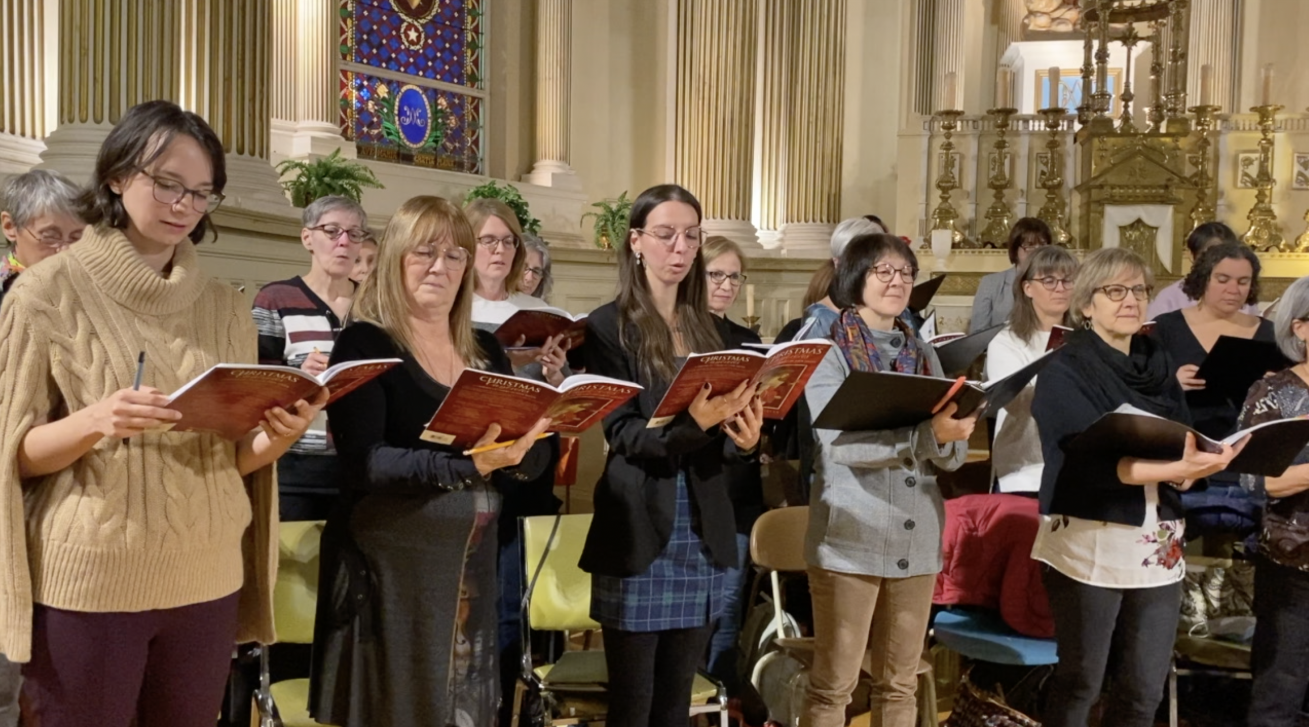 VIDÉO – Incursion dans l&rsquo;organisation d&rsquo;un concert de Noël