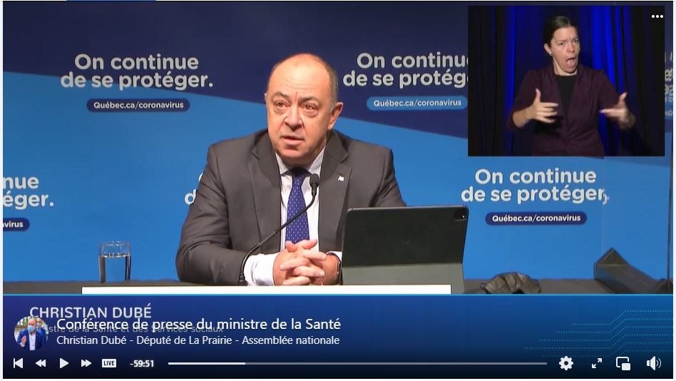 Québec restreint l&rsquo;accès aux non-vaccinés à la SAQ et la SQDC