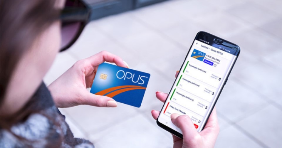 Carte Opus : la recharge par téléphone dès avril