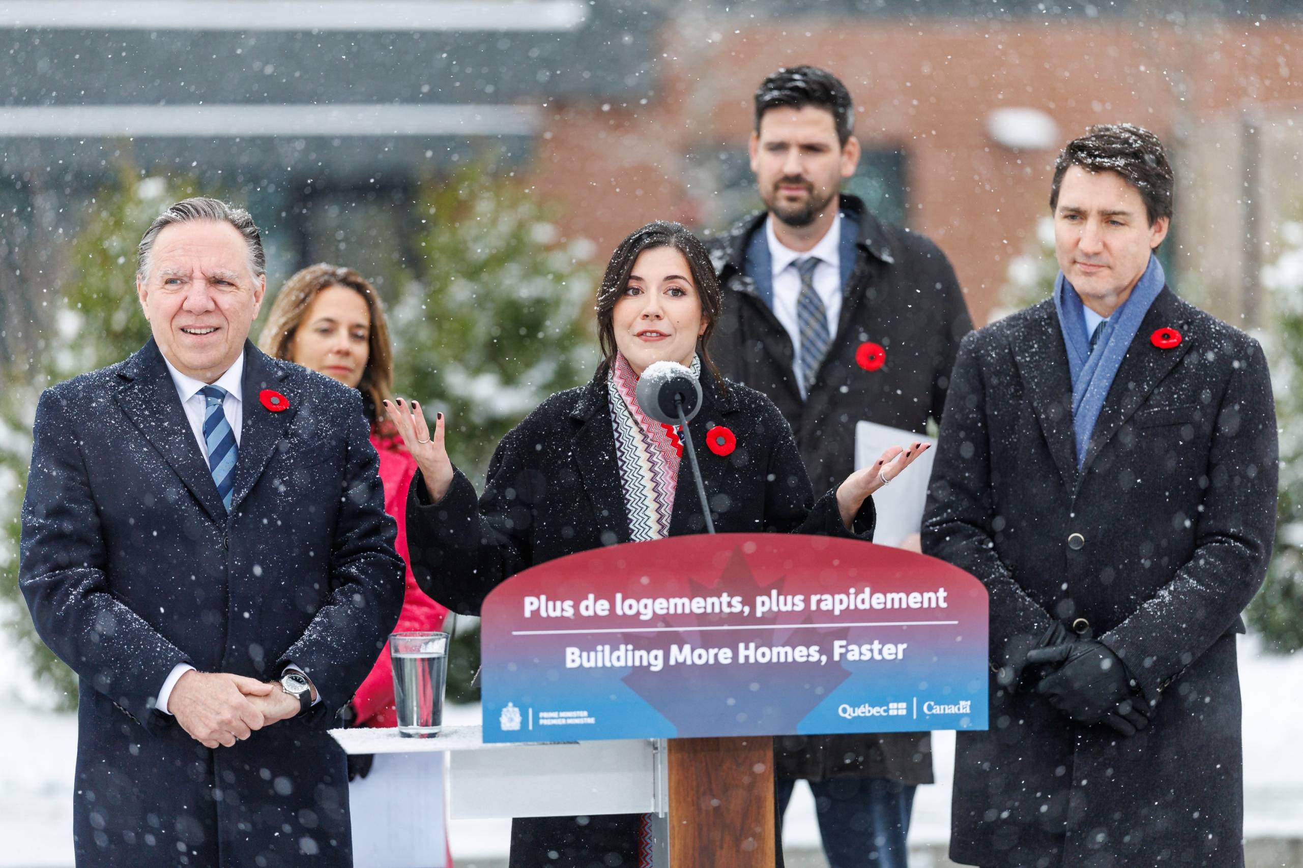 Trudeau et Legault à Longueuil pour accélérer la construction de logements