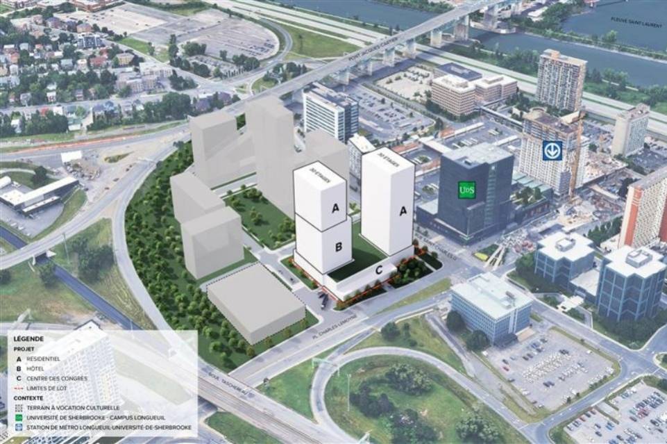 Longueuil : le prochain grand projet immobilier près du métro