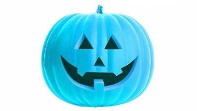 Des citrouilles turquoises pour éviter les allergies