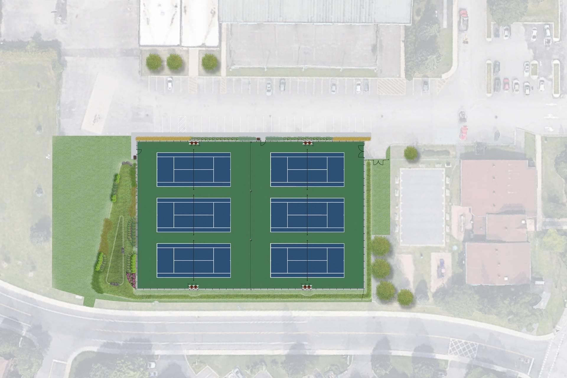 Le réaménagement du parc Poly-aréna se poursuit