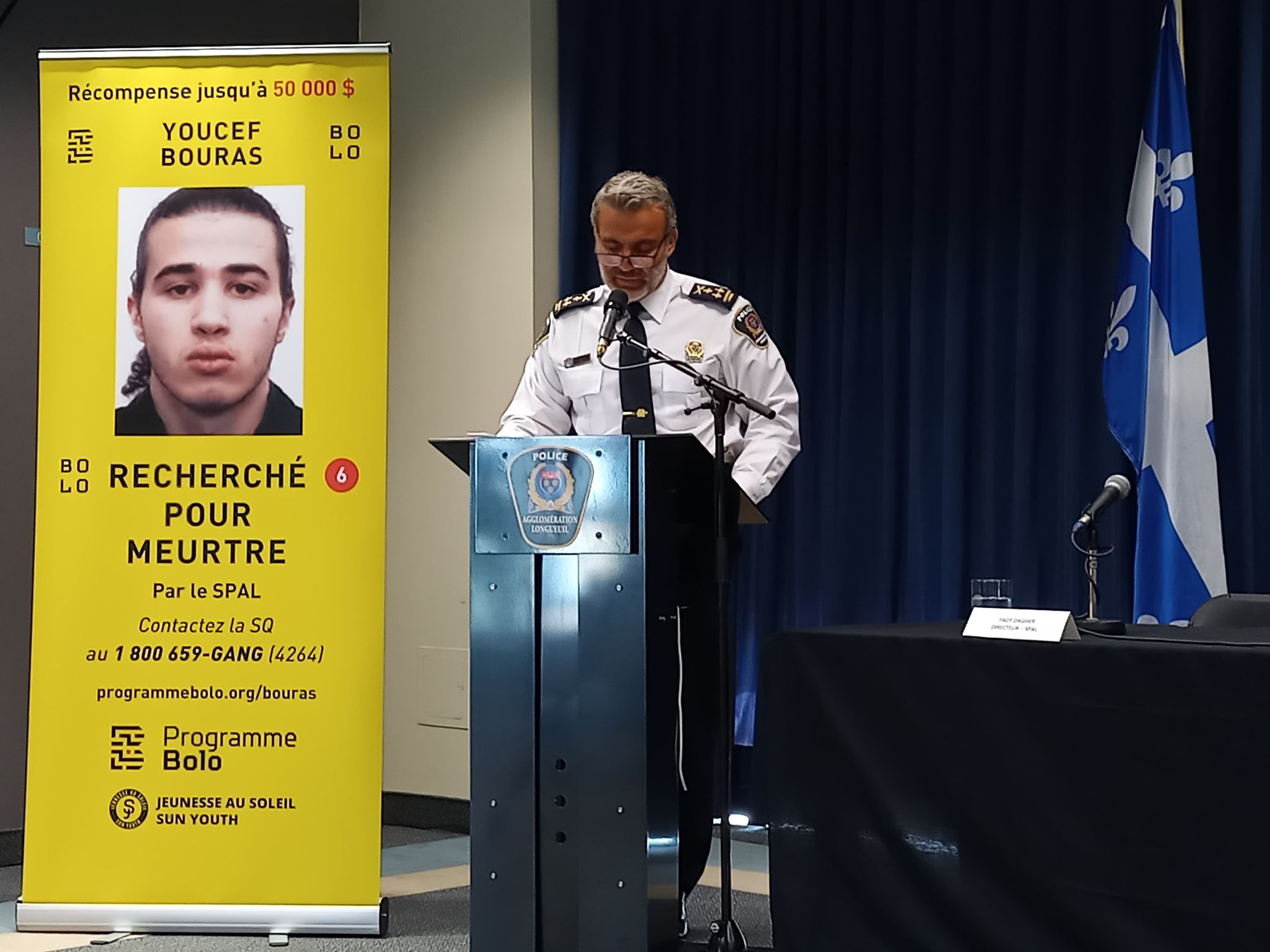 50 000$ en récompense afin de localiser le suspect d’un meurtre sur la Rive-Sud