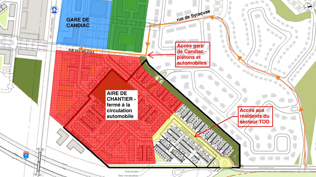 Fermeture de l’avenue des Chênes à Candiac pour plus d’un an