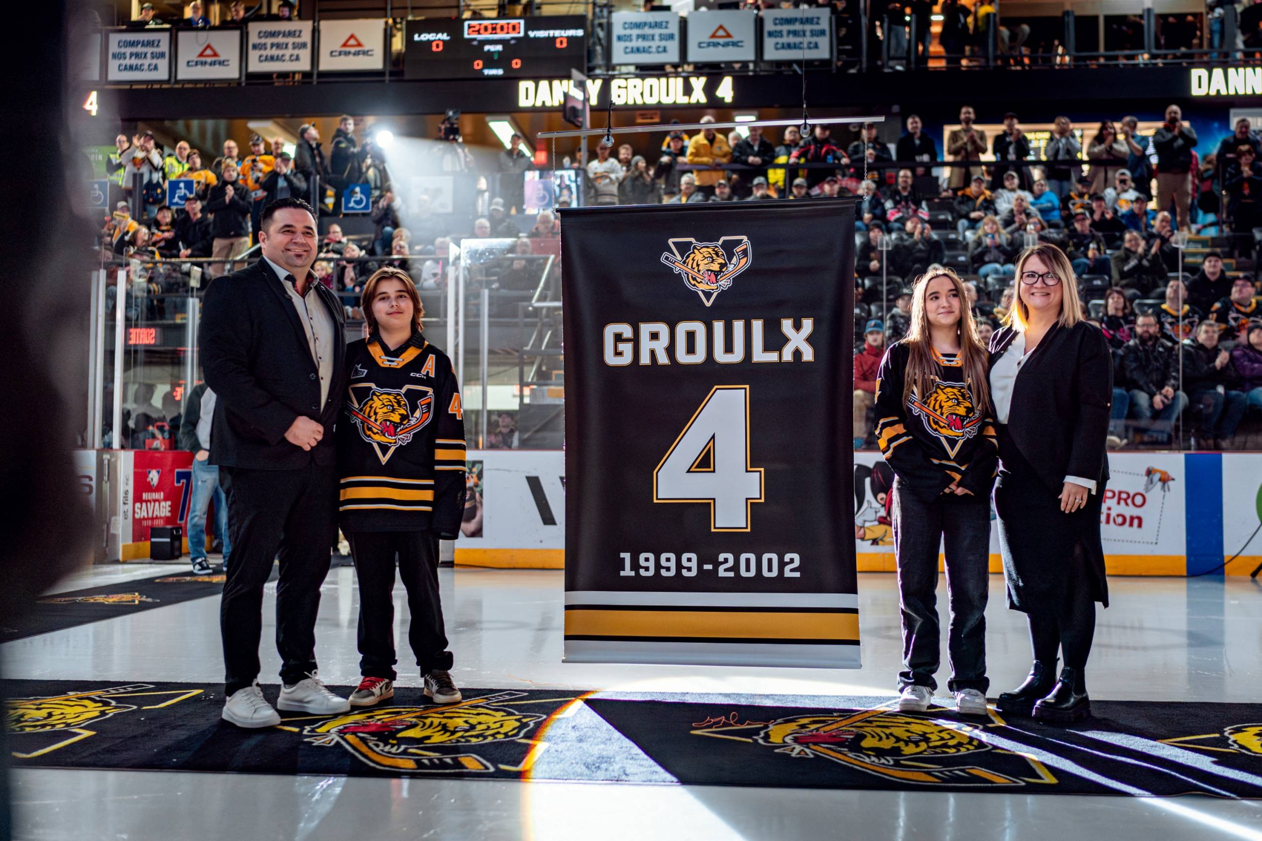 Célébré à Victoriaville, Danny Groulx n’a pas oublié ceux qui l’ont aidé