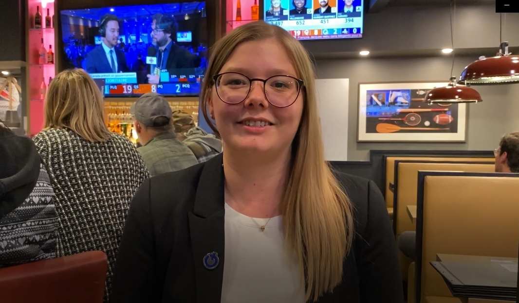 VIDÉO – Objectif atteint pour la candidate péquiste dans Sanguinet