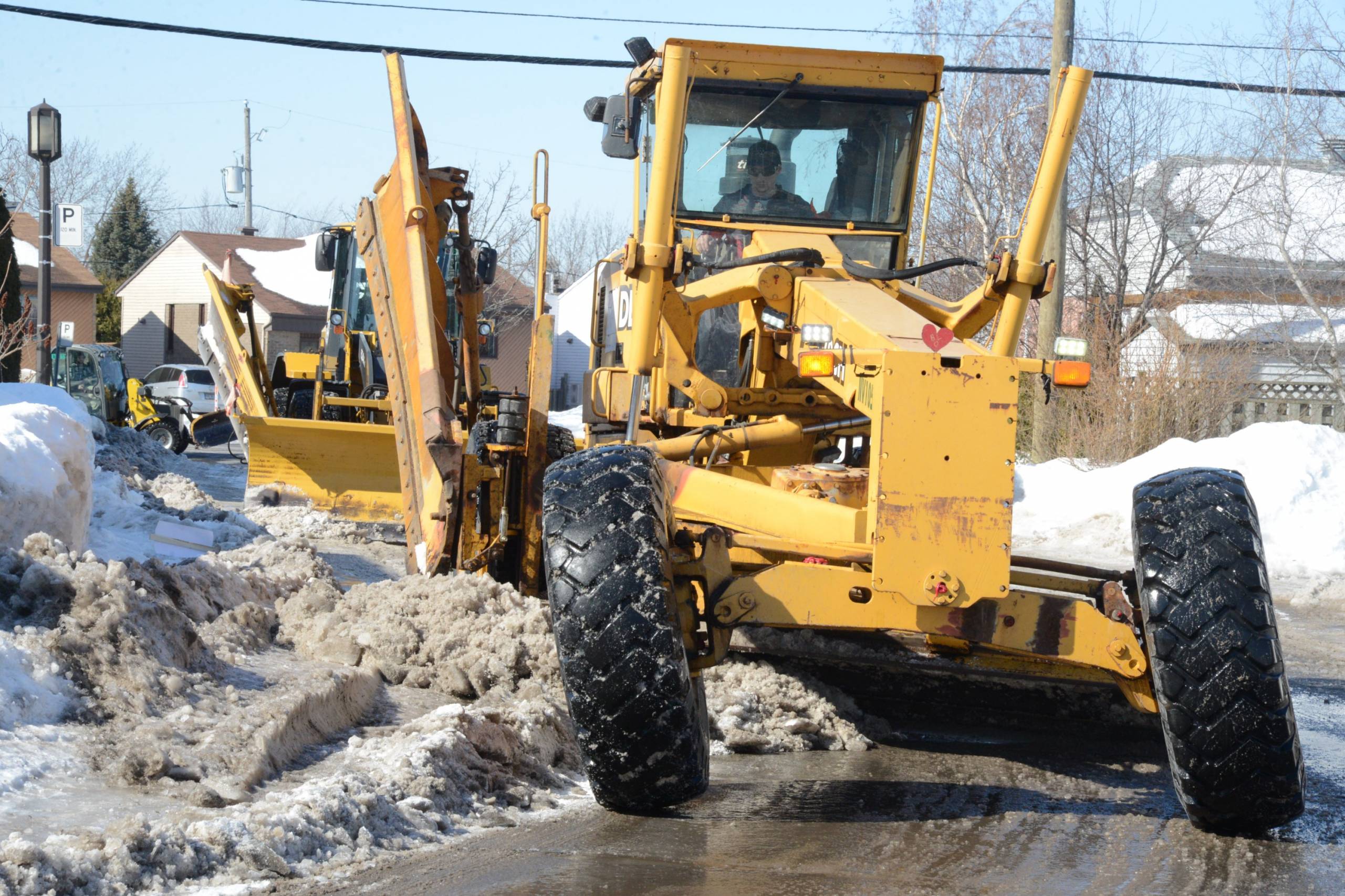 Un hiver de 10 000 tonnes métriques de sel