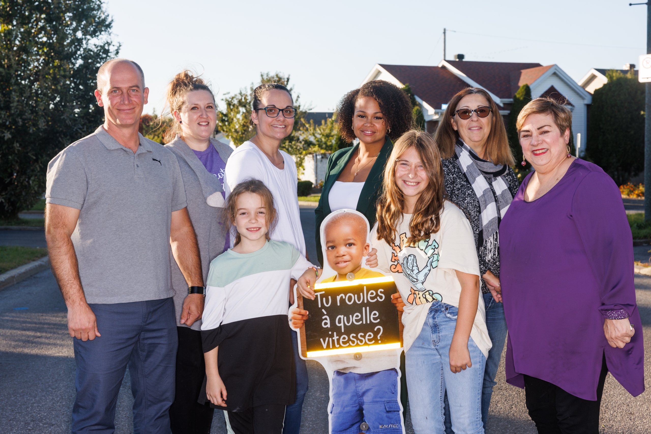 VIDÉO – «La vitesse, c’est nous», clament des résidents de Sainte-Catherine