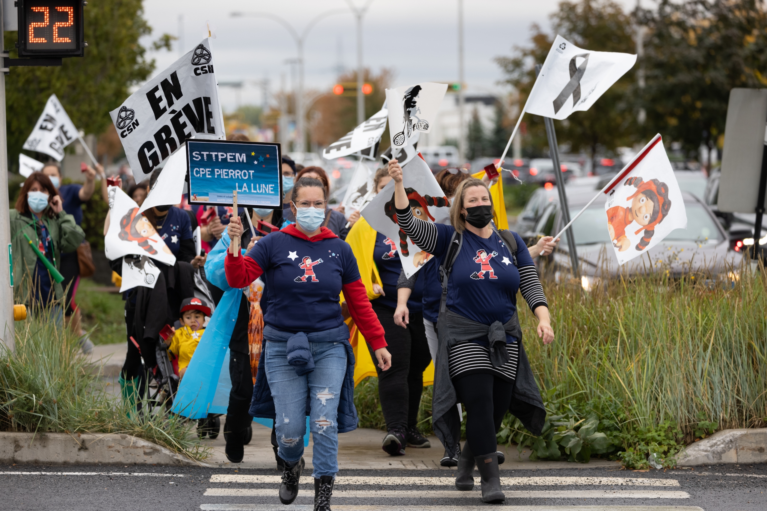 Des éducatrices se magasinent de meilleures conditions de travail