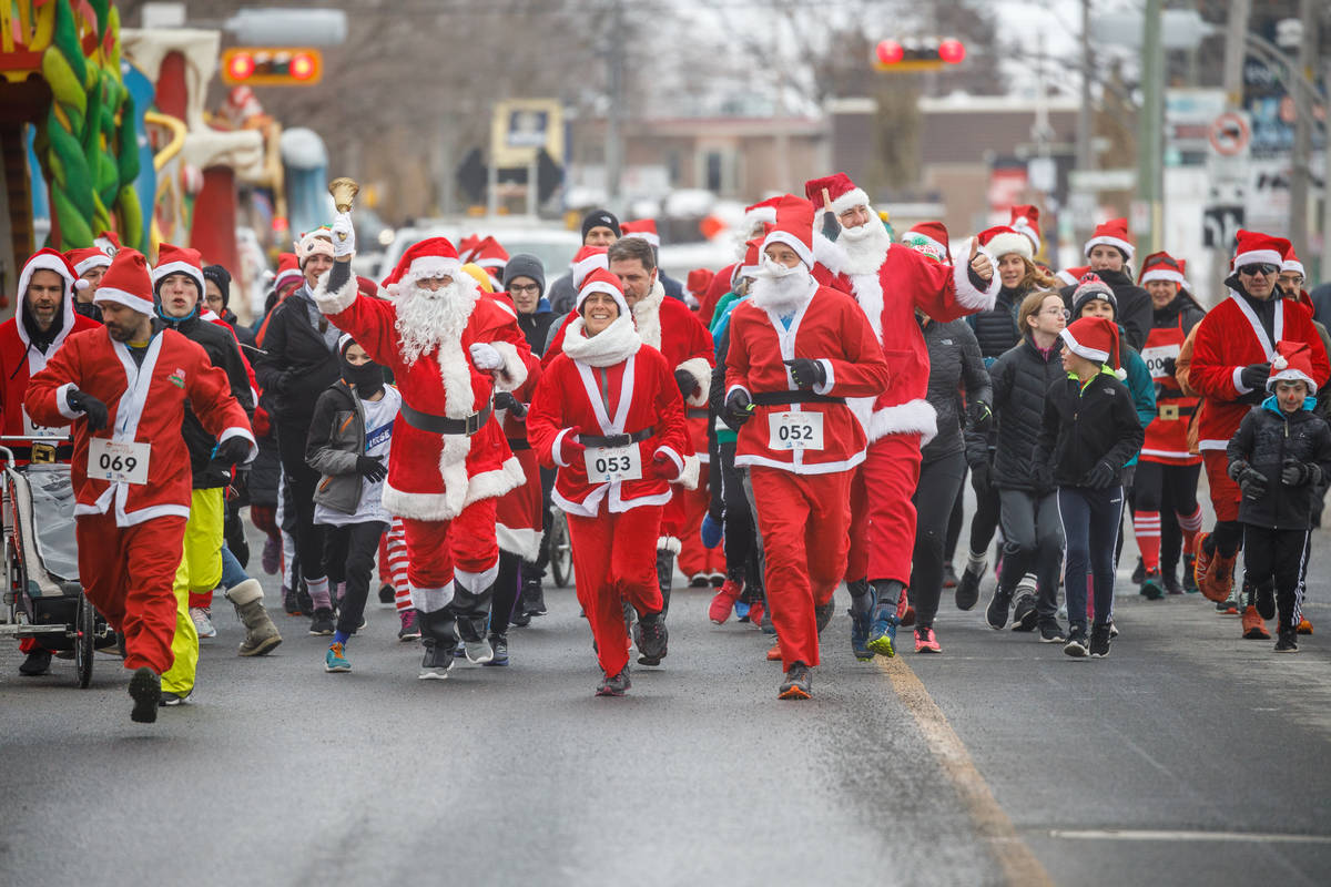 Près de 150 pères Noël courront 5 km pour une bonne cause