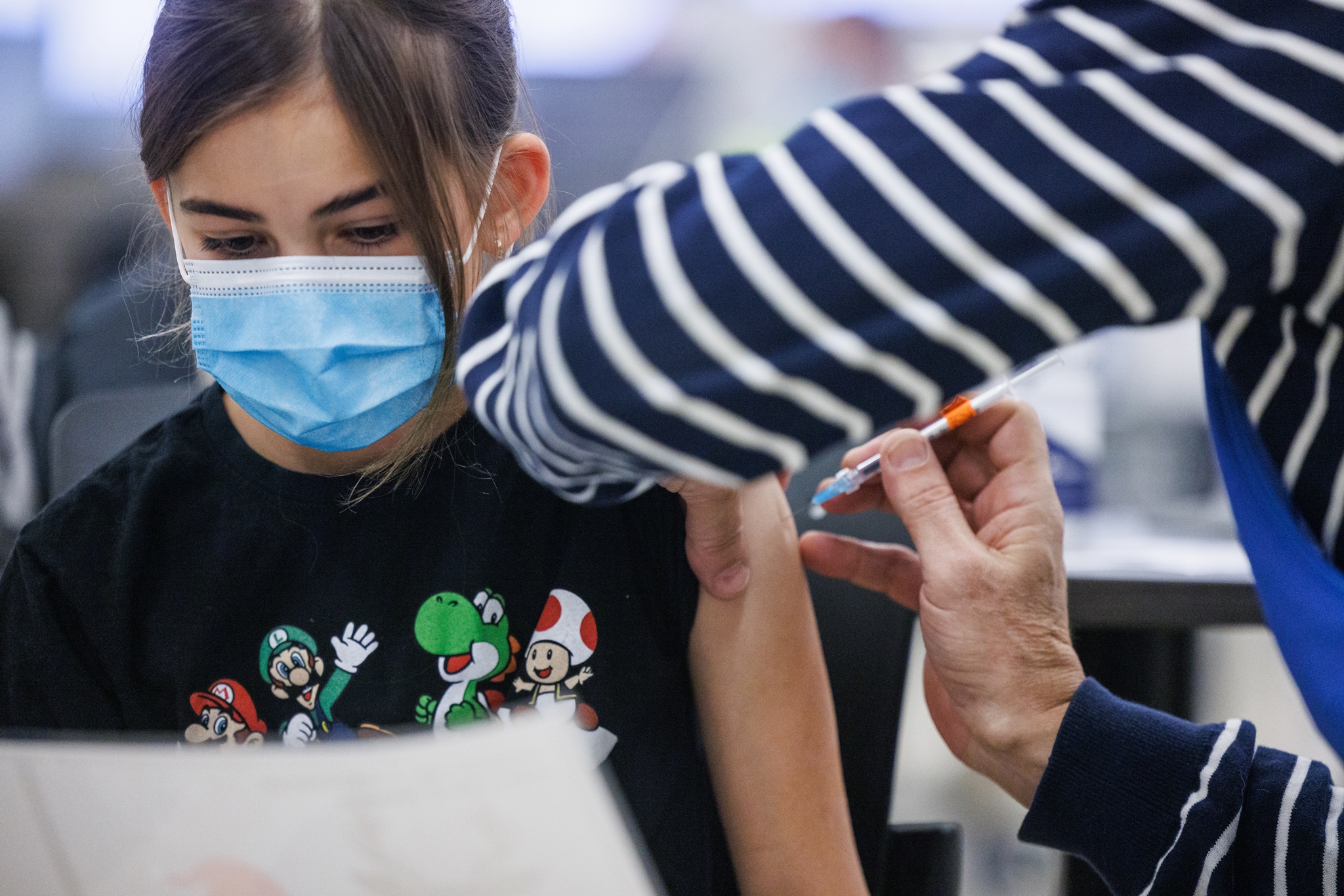 PHOTOS ET VIDÉOS – 25 000 jeunes vaccinés d&rsquo;ici Noël
