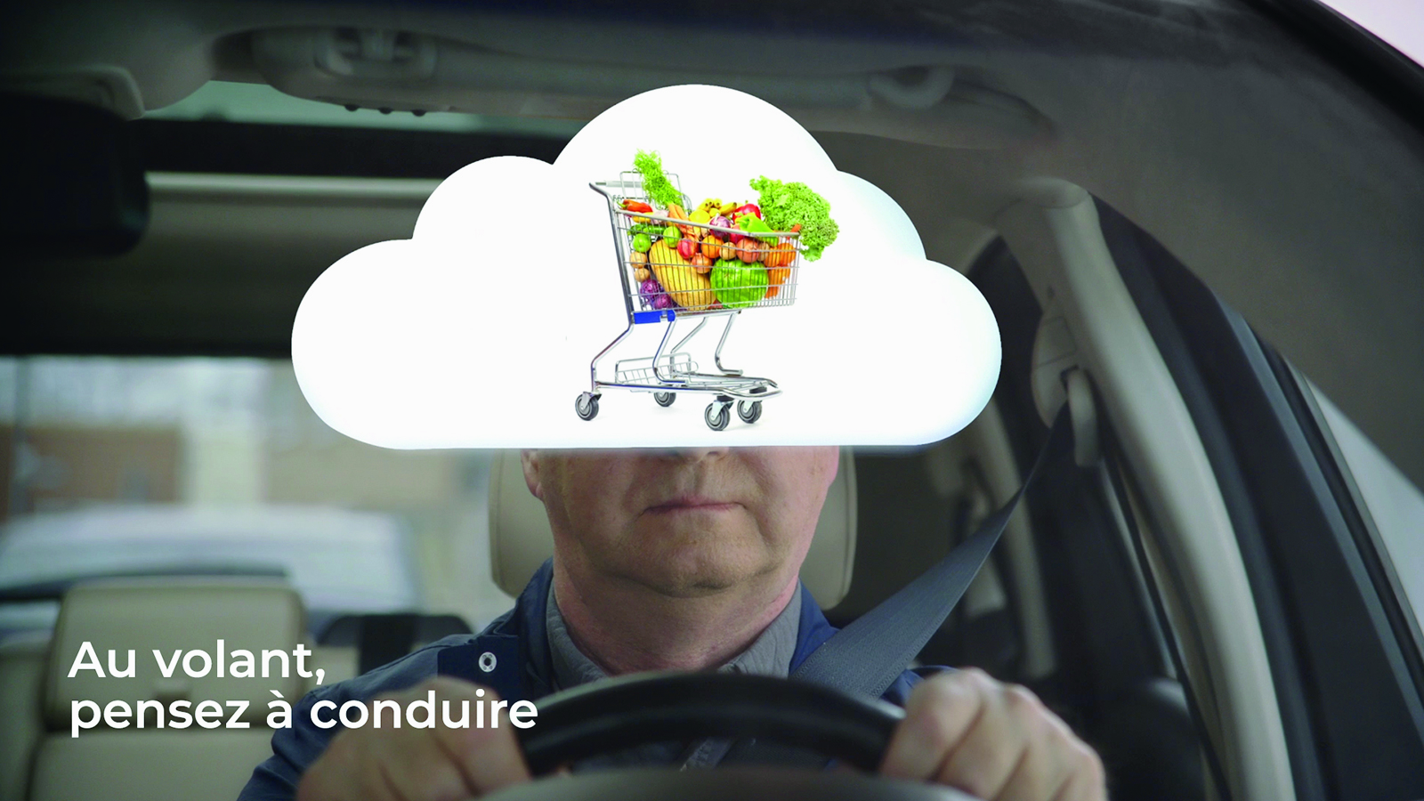 La distraction au volant, pas seulement le cellulaire