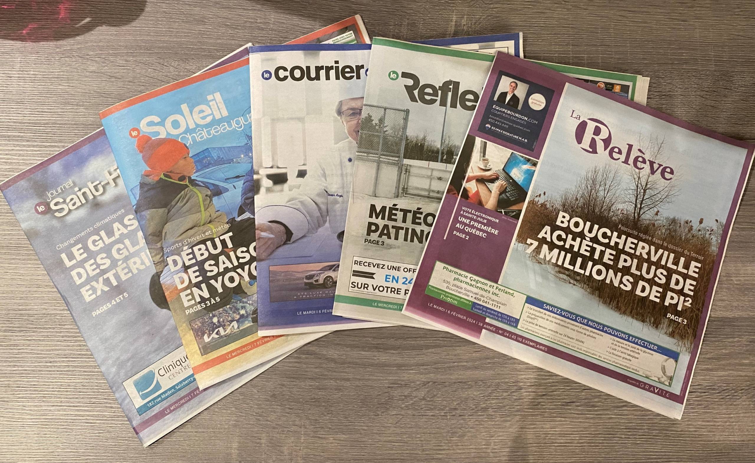 L’UMQ demande aussi la distribution gratuite des hebdos par Postes Canada