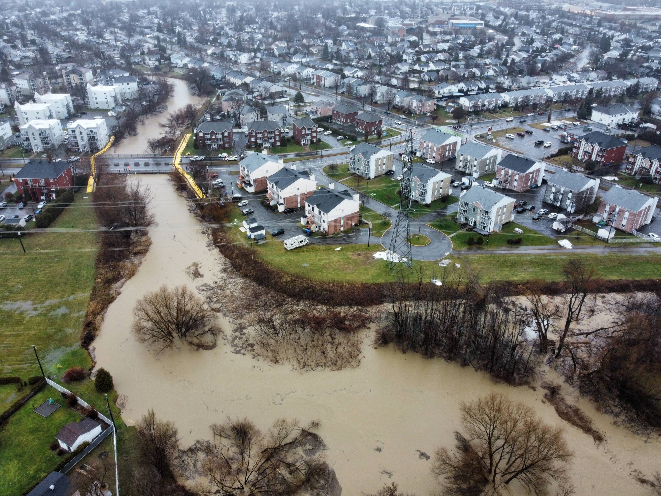 Nouvelle carte des zones inondables : Saint-Constant et Sainte-Catherine davantage touchées
