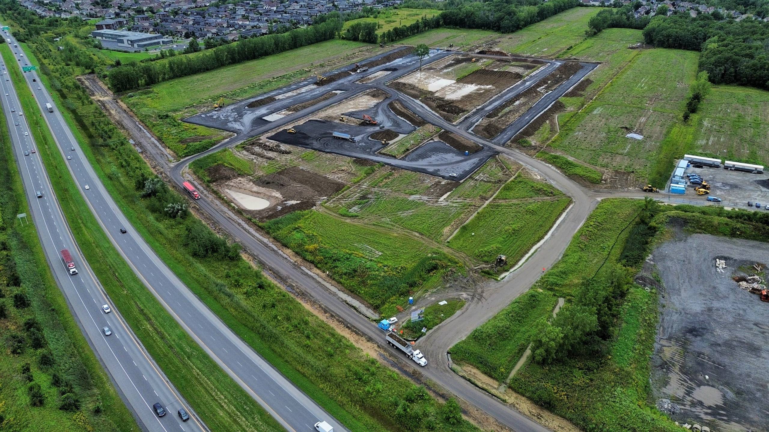 Pôle industriel Nord Saint-Philippe : les travaux reprennent