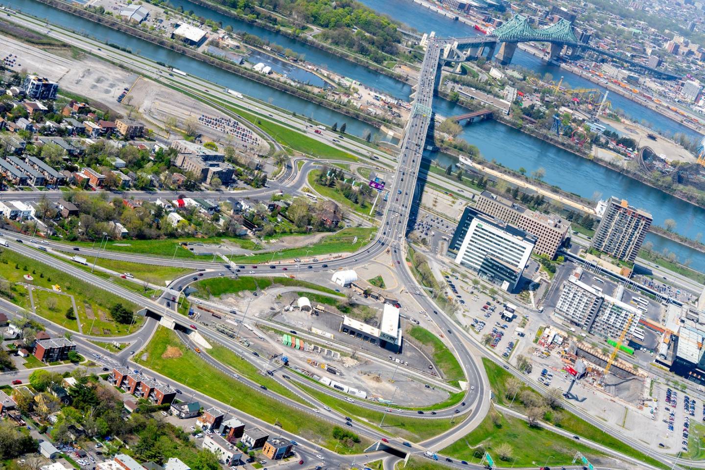 Pont Jacques-Cartier : travaux à l’entrée Rive-Sud dès le 31 mars