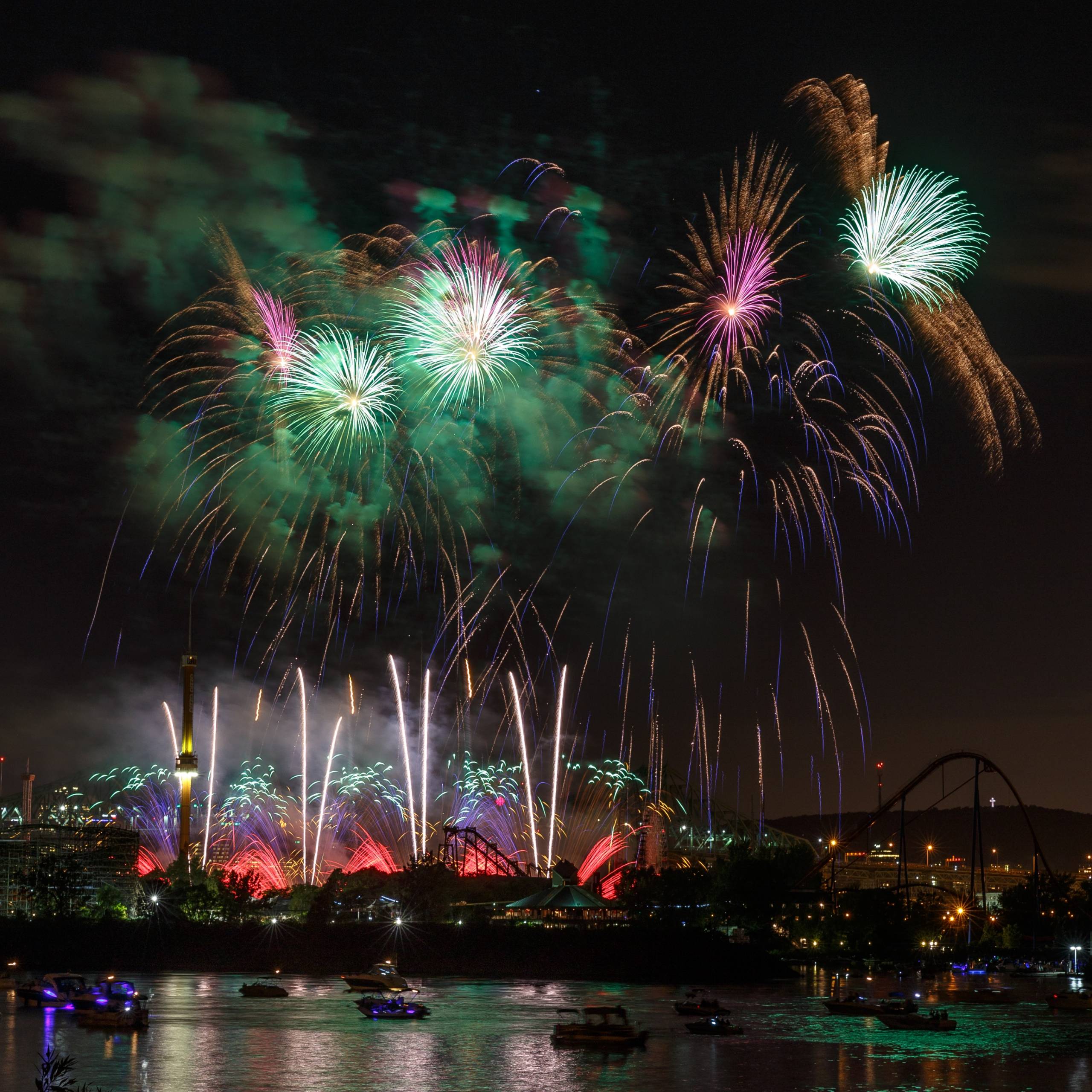International des Feux Loto-Québec : la première soirée annulée