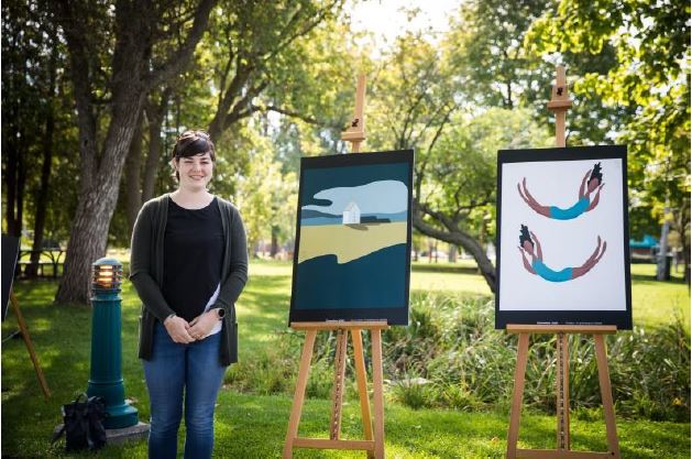 Cinq artistes en vedette au Sentier des arts de Candiac