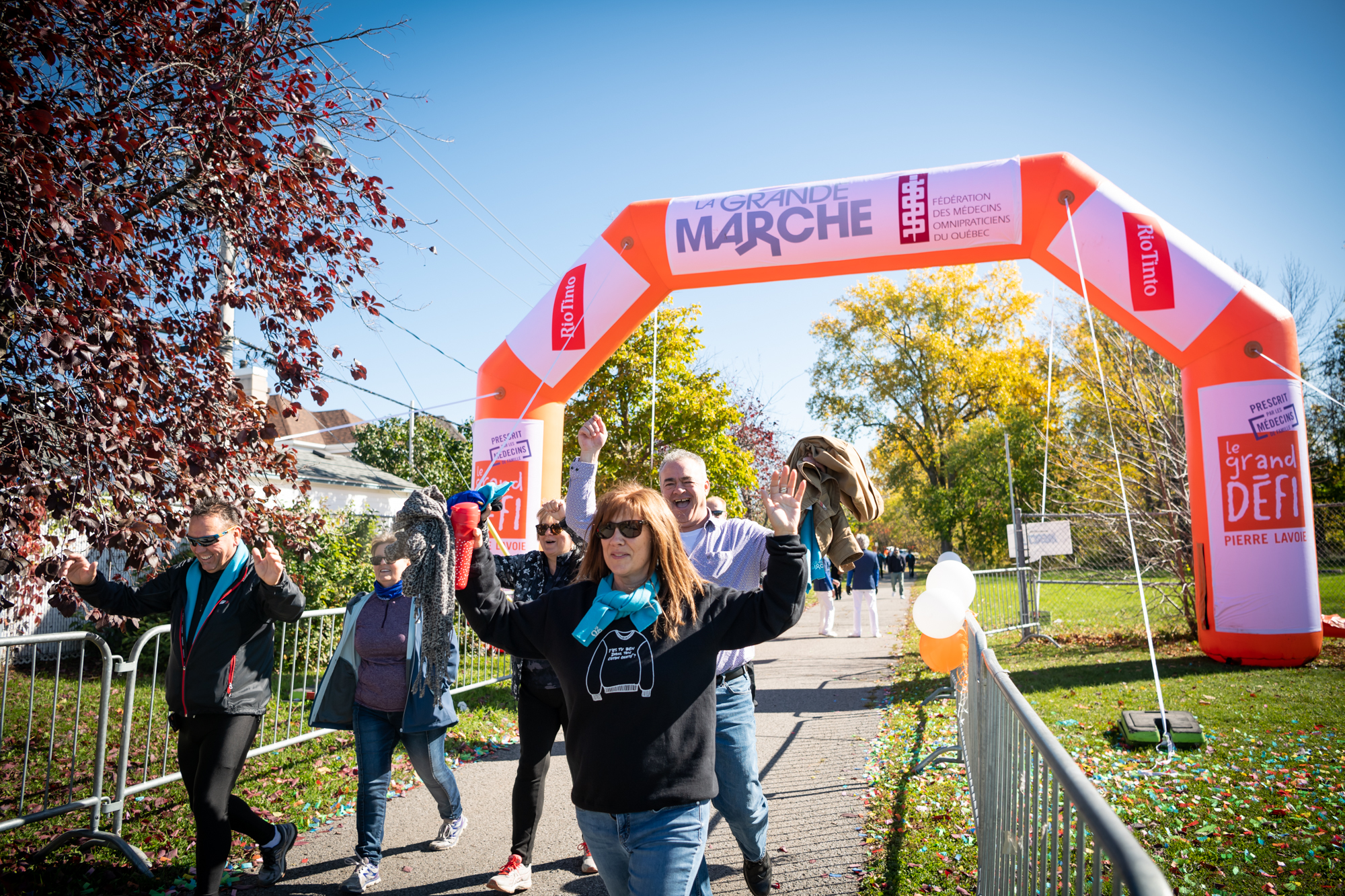 Quatre villes participent à la Grande marche